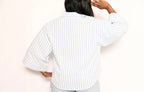 Jesus Saves/Chosen Striped Top